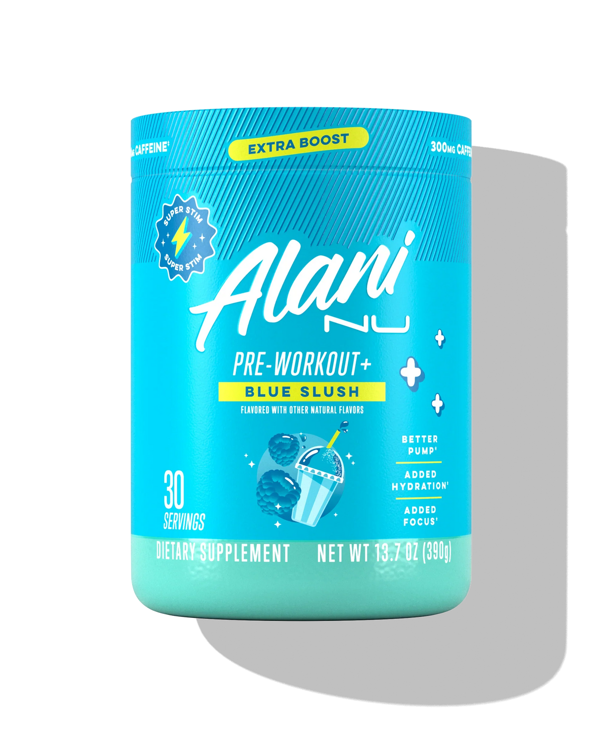 pre-workout+ - blue slush